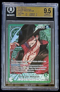 BGS 9.5 One Piece OP14-020 L* - Dracule Mihawk - Alt Art - EN - Azure Seas Seven