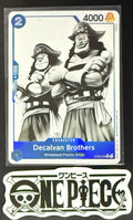 One Piece ST22-008 C* Decalvan Brothers - Parallel Art - ENG - Foil - TCG - NM/M