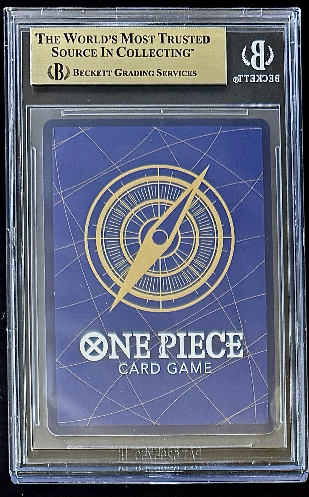 BGS 9.5 One Piece OP07-080 R Kaku - English - 500 Years in the Future - Graded