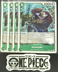 4x One Piece OP08-022 UC Inuarashi - ENG - Regular - Play Set - TCG - NM/M