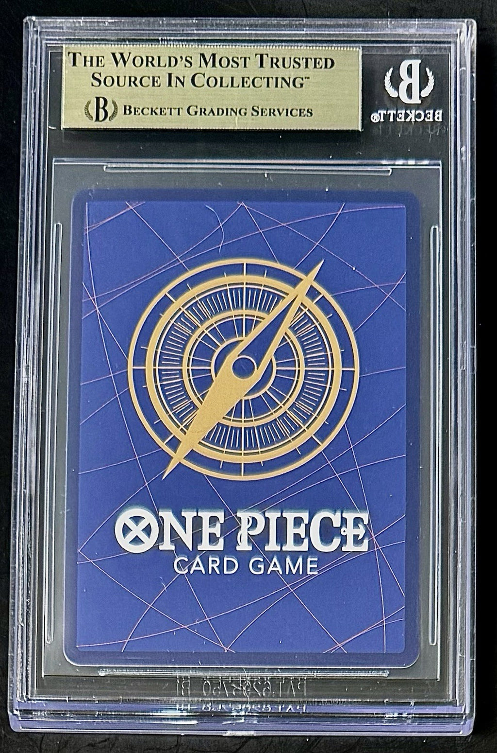BGS 10 One Piece OP02-096 SR Kuzan - English - PRB01 - Graded