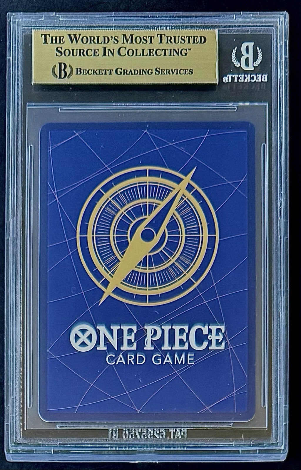 BGS 10 One Piece OP03-078 SR Issho - English - Pillars of Strength - Graded