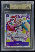 BGS 10 One Piece ST05-004 SR - Uta - EN - Foil - Premium Card Collection Uta