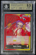 BGS 9.5 One Piece OP05-002 L Belo Betty - English - Awakening of the New Era