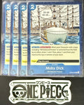 4x One Piece OP08-056 C Moby Dick - ENG - Regular - Play Set - TCG - NM/M