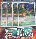 4x One Piece OP08-030 R Pedro - ENG - Playset - Foil - TCG - NM/M