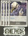 4 x One Piece OP12-085 C Karasu - ENG - Regular - Playset - NM/M