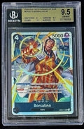 BGS 9.5 One Piece OP02-114 SR Borsalino - English - Paramount War - Graded