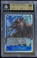 BGS 10 One Piece OP08-043 SR Edward.Newgate - English - Two Legends - Graded