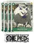 4x One Piece EB01-018 C Mountain God - ENG - Regular - Play Set - TCG - NM/M