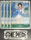 4 x One Piece P-079 P Lim - English - PRB02 Foil - Playset - NM/M