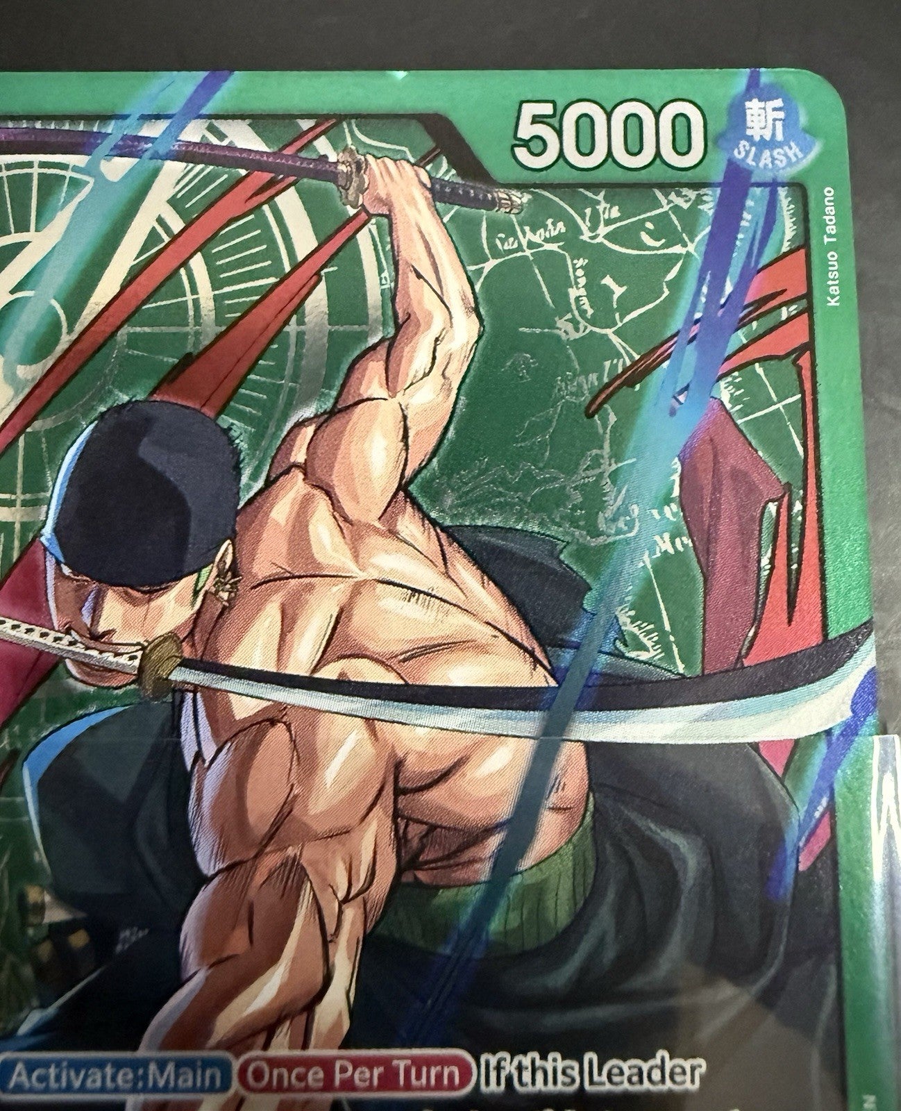 One Piece OP12-020 L - Roronoa Zoro - ENG - Foil - LD01 - NM/M