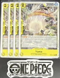 4x One Piece OP05-113 C Yama - ENG - Play Set - Regular - TCG - NM/M