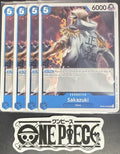 4x One Piece OP06-046 UC Sakazuki - English - Regular - Playset - NM/M