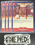 4x One Piece OP10-021 C Punk Hazard - ENG - Regular - Playset - TCG - NM/M