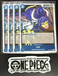 4x One Piece OP04-043 R - Ulti - EN - Foil - Playset - TCG - NM/M