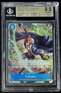 BGS 9.5 One Piece OP05-055 R* X.Drake - Parallel - EN - Awakening of the New Era