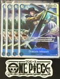 4x One Piece OP09-048 SR - Dracule Mihawk - EN - Foil - Playset - TCG - NM/M