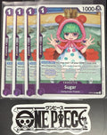 4x One Piece OP10-065 R Sugar - English - Foil - Playset - TCG - NM/M
