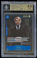 BGS 9.5 One Piece P-050 P - Sanji - EN - Premium Card - Live Action Edition