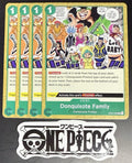4x One Piece OP04-036 C Donquixote Family - English - Regular - Play Set - NM/M