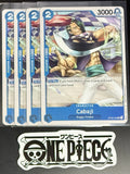 4x One Piece OP02-052 C Cabaji - English - Playset - Regular - TCG - NM/M