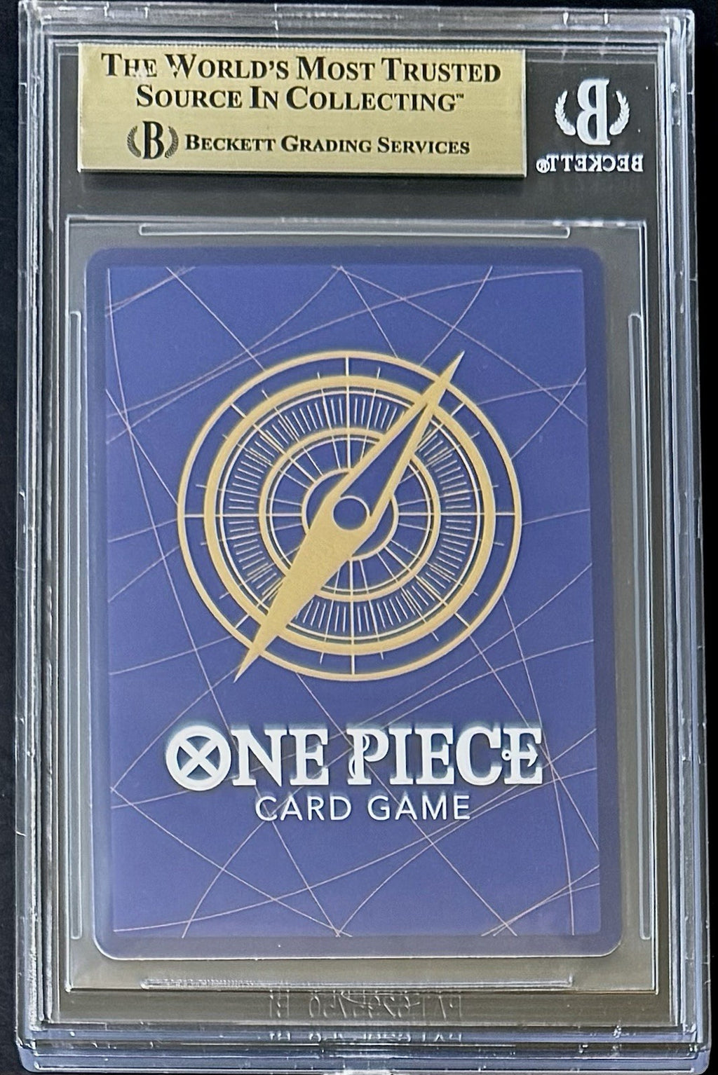 BGS 9.5 One Piece OP07-015 SR* Monkey.D.Dragon Alt Art - English - Foil - Graded