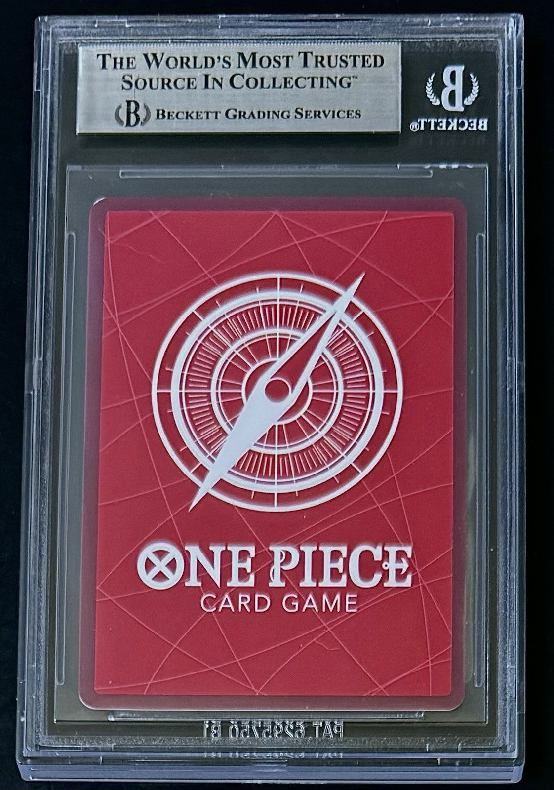 BGS 9 One Piece ST13-003 L Monkey.D.Luffy BVB Dortmund - EN - Foil - Graded