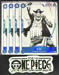 4x One Piece ST22-014 C* A.O. Alt Art - ENG - Foil - Playset - TCG - NM/M