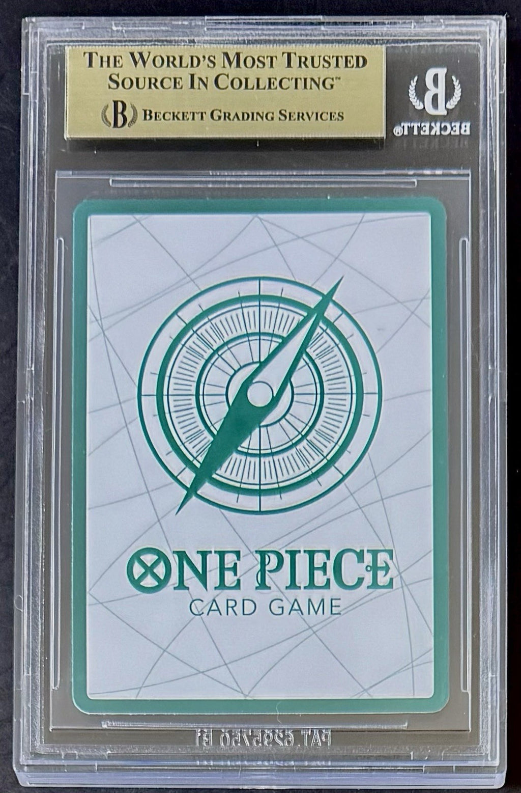 BGS 9.5 One Piece Don!! Card Iceburg - English - Foil - PRB01 - Graded
