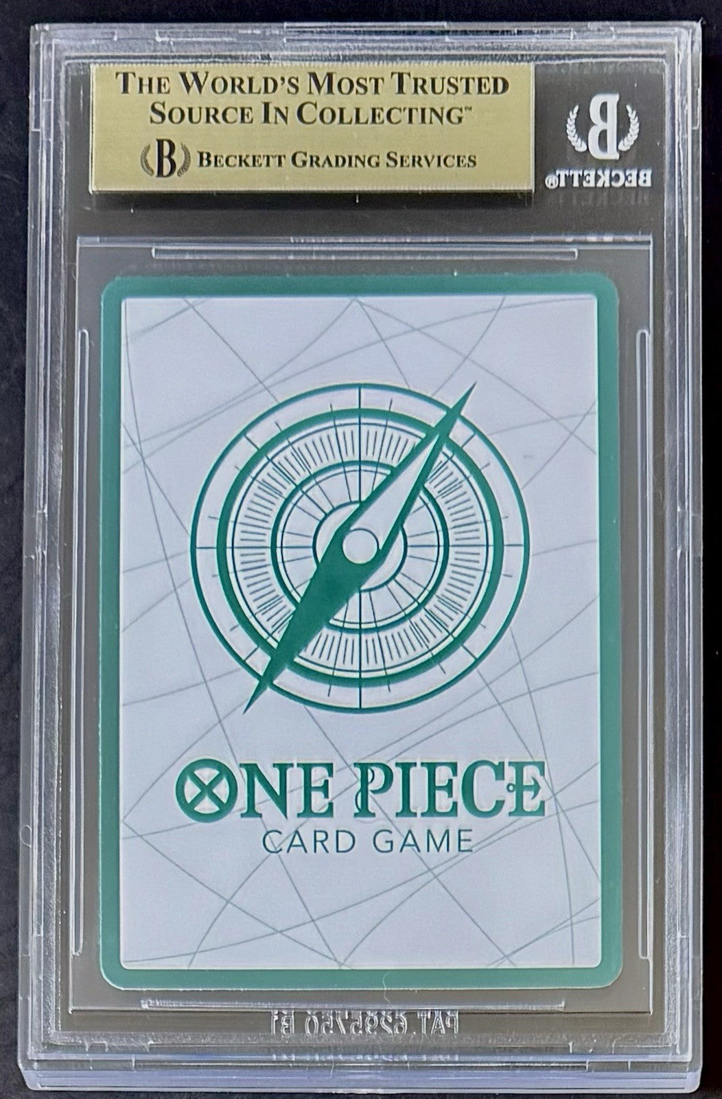 BGS 9.5 One Piece Don!! Card Iceburg - English - Foil - PRB01 - Graded