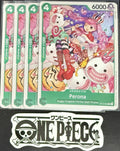 4x One Piece ST12-005 C Perona - ENG - Regular - Playset - TCG - NM/M