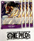 4x One Piece OP09-066 UC Jean Bart - English - Playset - Regular - TCG - NM/M