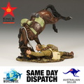 King & Country AL024 Collapsing Horseman MIB Retired