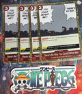 4x One Piece EB01-010 R There's No Way You... - ENG - Foil - Playset - TCG -NM/M