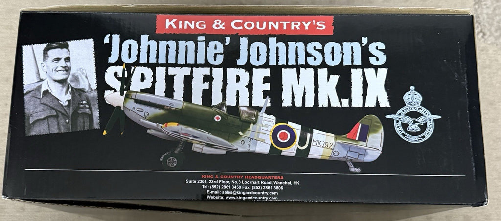 King & Country RAF042 Jonnie Johnson's Spitfire Mk.IX - Retired