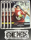 4x One Piece OP02-104 C Sentomaru - English - Playset - Regular - TCG - NM/M