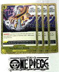 4x One Piece  ST09-014 C Narikabura Arrow - Flag Foil - English - Playset - NM/M