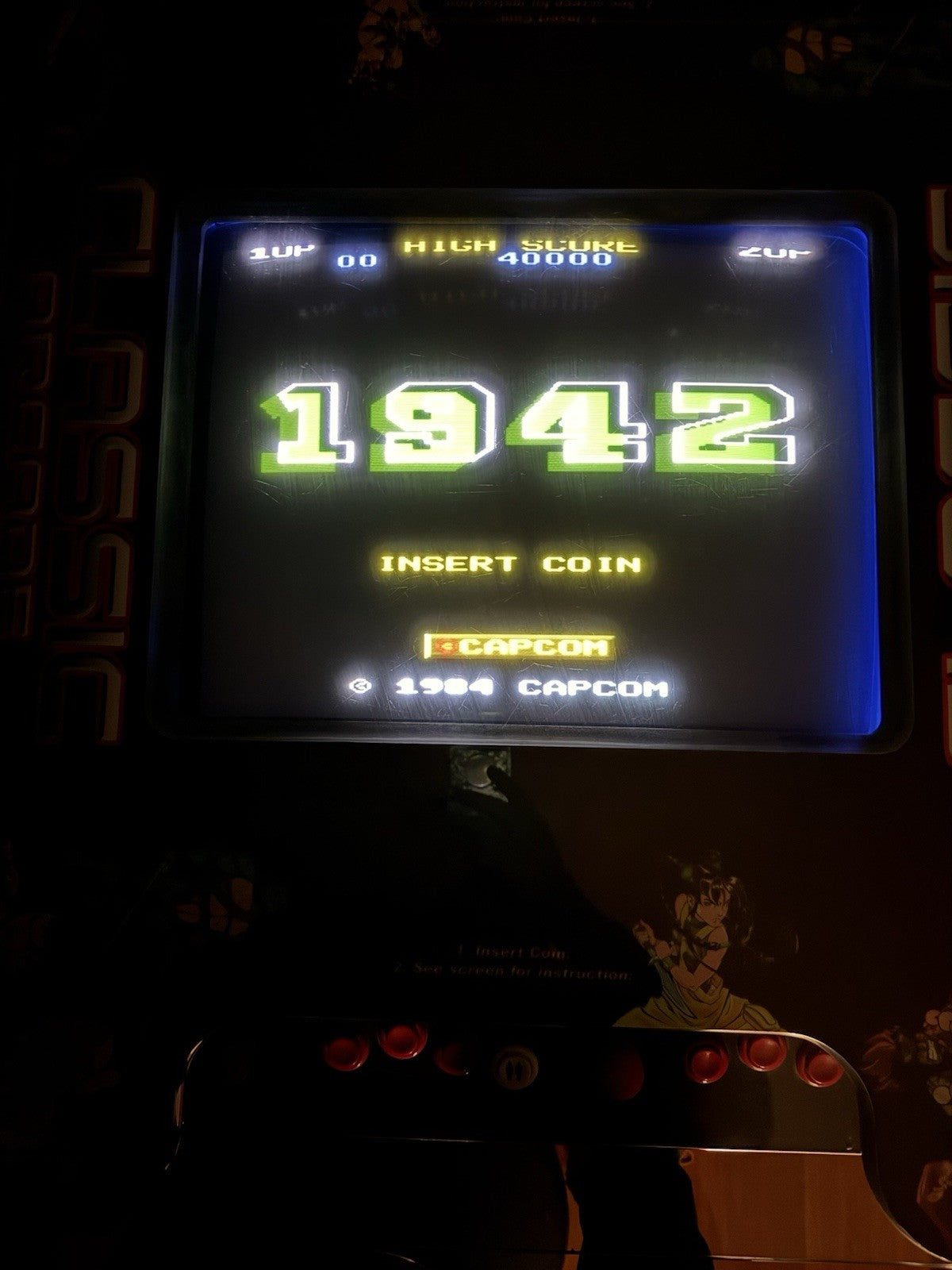 Double Dragon Arcade Cocktail Machine 1200 Games