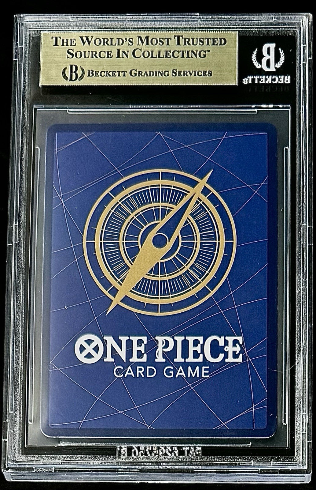 BGS 10 One Piece OP05-093 SR Rob Lucci - EN - Awakening of the New Era - Graded