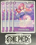 4x One Piece OP06-068 C Vinsmoke Reiju - English - Regular - Playset - NM/M