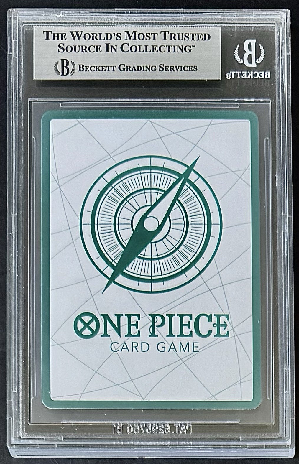 BGS 9 One Piece PRB01 Don!! Card Sakazuki - English - The Best - Graded