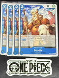 4x One Piece OP03-050 UC Boodle - English - Regular - Playset - TCG - NM/M
