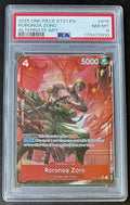 PSA 8 One Piece ST21-015 SR* - Roronoa Zoro - Alt Art - EN - Foil - GEAR5