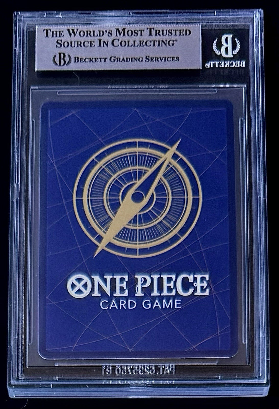 BGS 9 One Piece OP01-052 UC* Raizo Full Art Foil - English - PRB01 - Graded