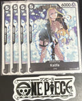 4 x One Piece EB03-040 C - Kalifa - EN - Regular - Play Set - TCG - NM/M
