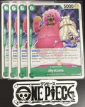 4x One Piece EB04-017 C - Mystoms - EN - Regular - Play Set - TCG - NM/M