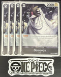 4x One Piece OP07-084 C Gismonda - English - Regular - Play Set - NM/M