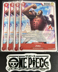 4x One Piece OP16-007 UC - Jozu - EN - Regular - Play Set - SD01 - NM/M