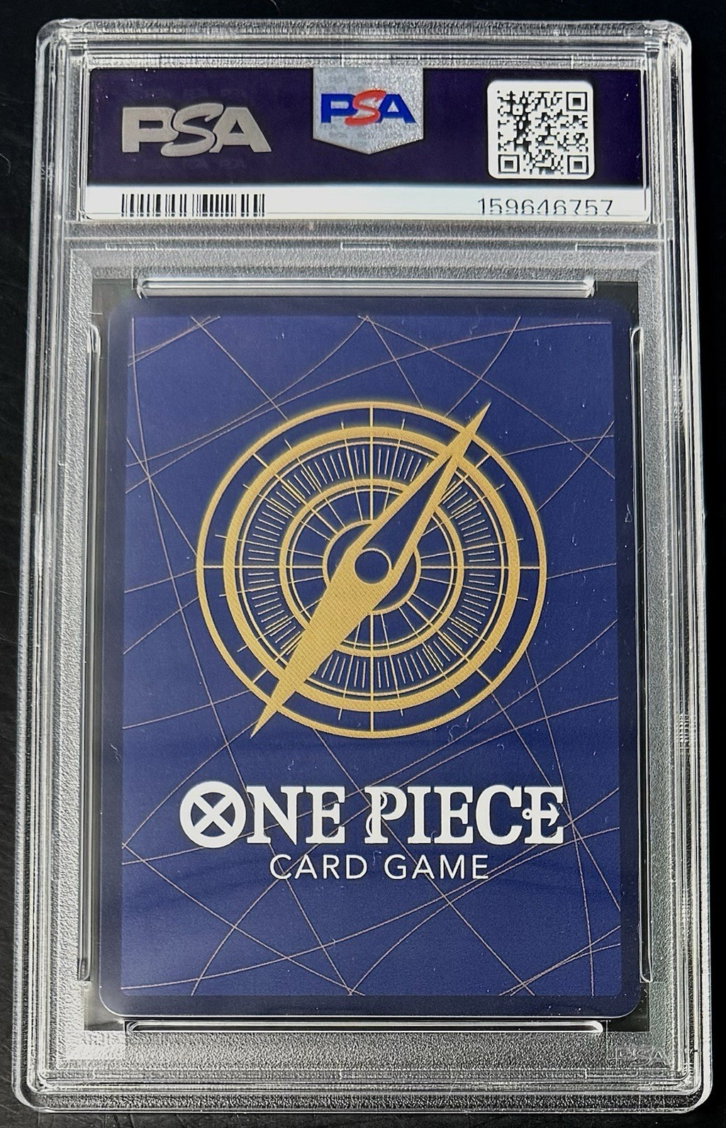 PSA 9 One Piece OP09-093 SR - Marshall.D.Teach - EN - 2nd Anniversary Set